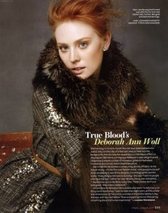 Marc Jacobs and True Blood's Deborah Ann Woll for InStyle