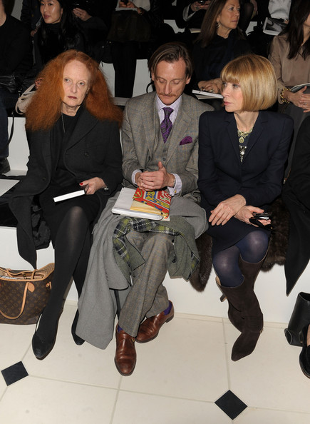Anna Wintour, Grace Coddington, and Hamish Bowles Anna Wintour, Grace Coddington, and Hamish Bowles
