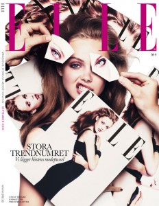 Elle Sweden September Cover Stora Trendnumret