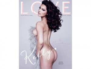 Kelly Brook Love Magazine Cover The Sweetheart