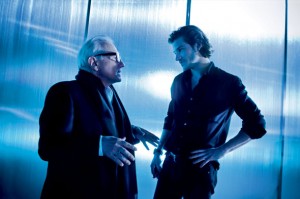 Martin Scorsese and Gaspard Ulliel Blue de Chanel