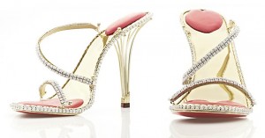 Diamond Shoes by the House of Borgezie