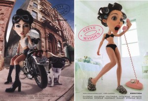Steve Madden Big Heads Campaign from the 1990s