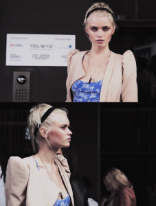 Abbey Lee Kershaw Fashion Week Style Blonde