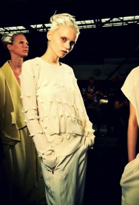 Abbey Lee Kershaw Fashion Week Style Blonde