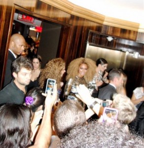 Beyonce at Tom Ford