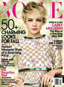 Carey Mulligan October Vogue Cover