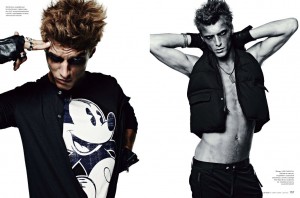 Clément Chabernaud by David Roemer for GQ Style