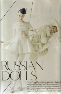Russian Dolls Karlie Kloss Vogue UK