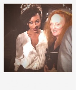 Solange and Grace Coddington New York Fashion Week Celebrity Favourites