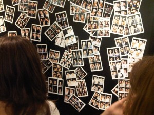 fashions night out wall at chanel