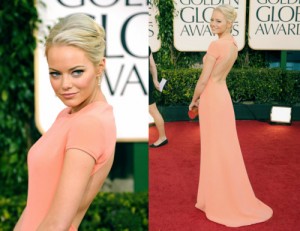 Emma Stone Golden Globes 2011