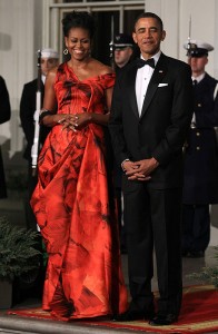 Michelle Obama Alexander McQueen