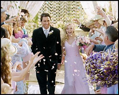 reese witherspoon wedding dress 2011. Reese With-Her-Groom