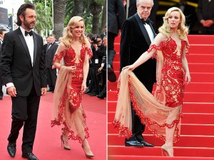 Cannes Rachel McAdams Marchesa