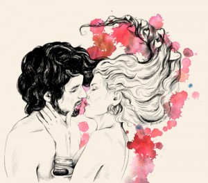 Kiss Illustration