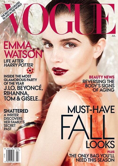 emma watson vogue us. Emma Watson in US Vogue#39;s