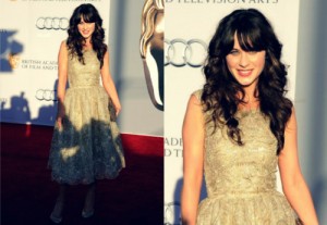 Zooey Deschanel BAFTA