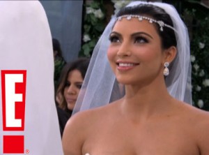 Kim Kardashian Wedding Dress