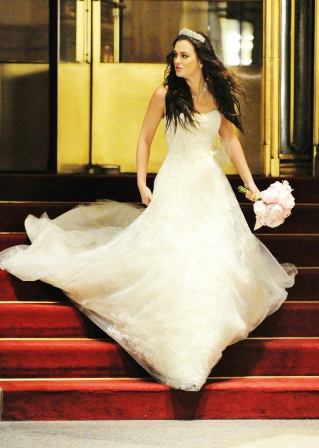 blair waldorf wedding dress