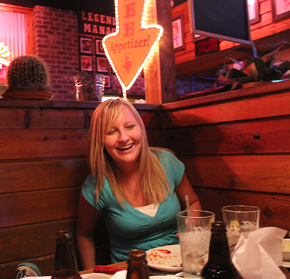 P Sawyer at her Bachelorette Dinner P Sawyer at her Bachelorette Dinner