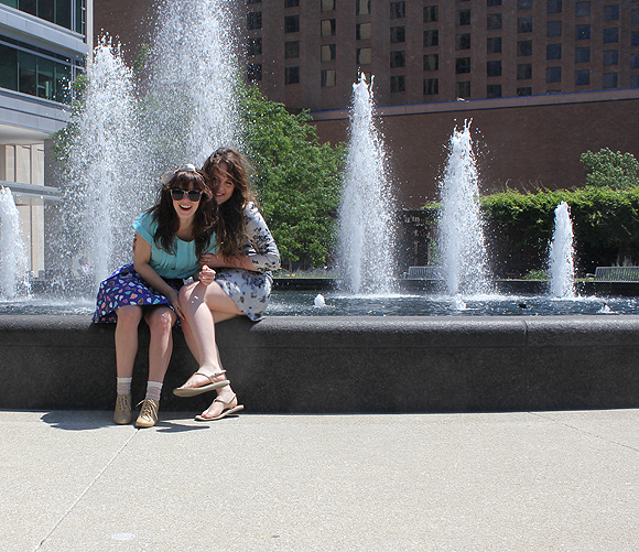 Fountain Play with Elle Fountain Play with Elle