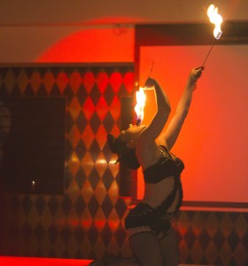 fire dancer, circus london