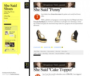 shoe blog