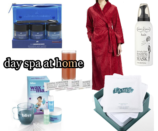 day spa at home