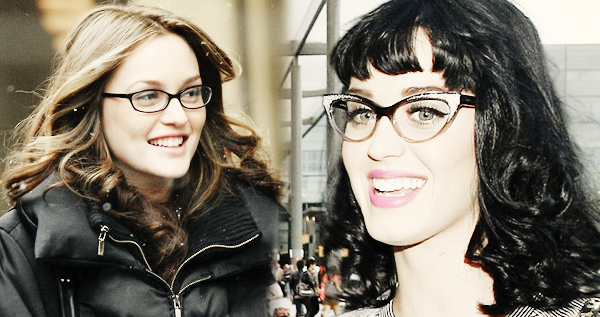 leighton meester katy perry glasses