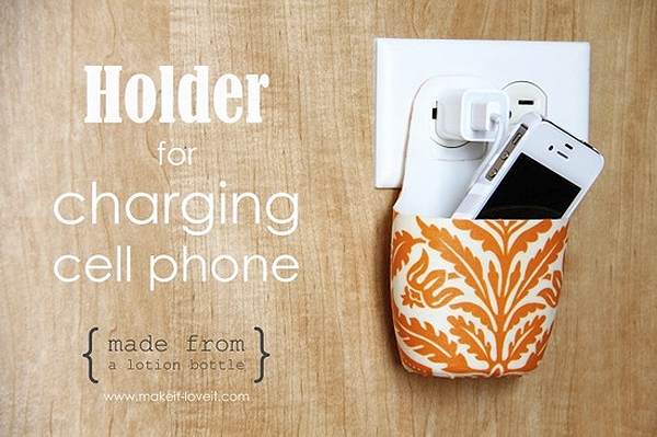 cell phone charging holder