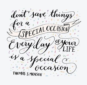 special occasion quote