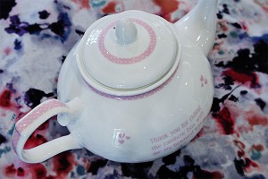 personalised teapot