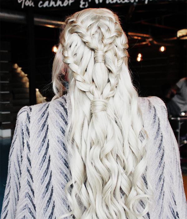 Game Of Thrones Khaleesi Daenerys Targaryen Hair Tutorial Lela London Travel Food Fashion Beauty And Lifestyle Blog