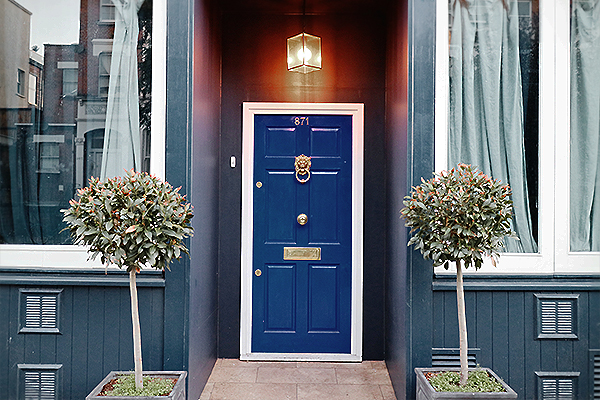 little blue door london