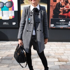 London Fashion Week Street Style Justine SImmons